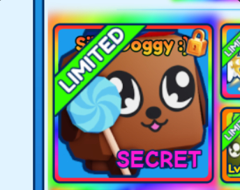 PROMOÇÃO!!! PET BUBBLEGUM SIMULATOR INFINITY (**Silly Doggy** PURO)