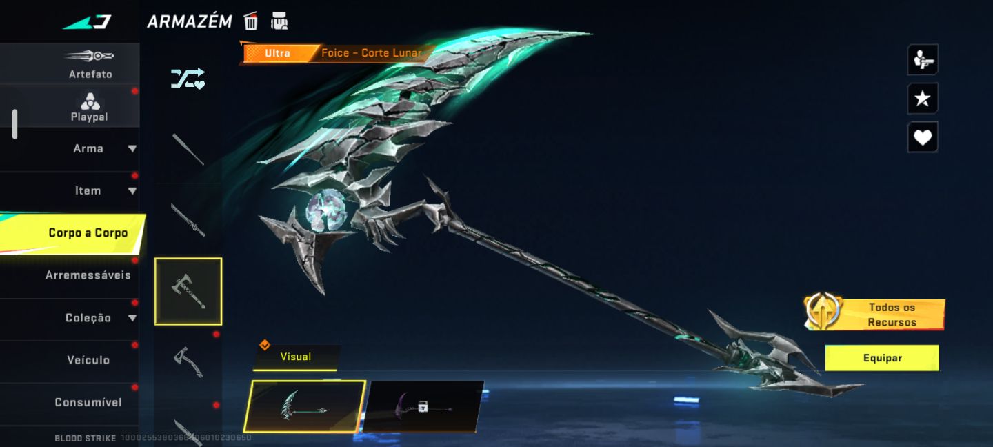 CONTA SIMPLES BLOODSTRIKE