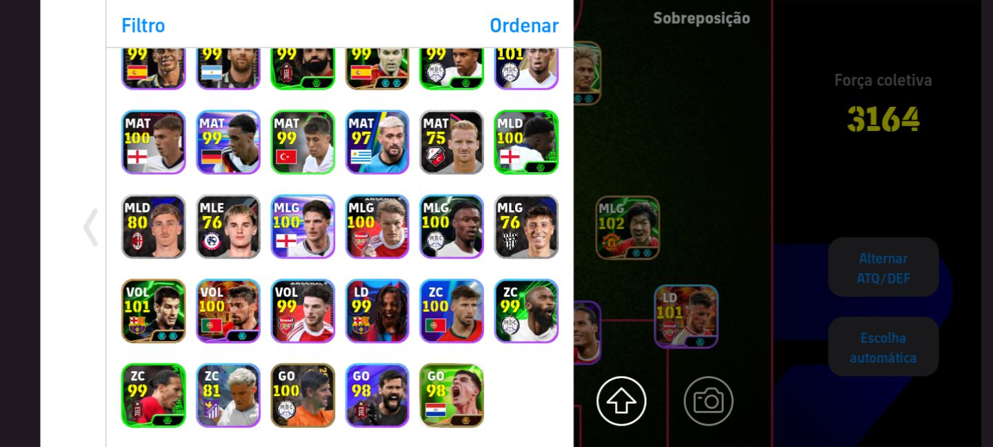 !!CONTA EFOOTBALL À VENDA!! CONTA COM MAIS DE TRÊS ANOS DE CONTA, TEM LENDAS