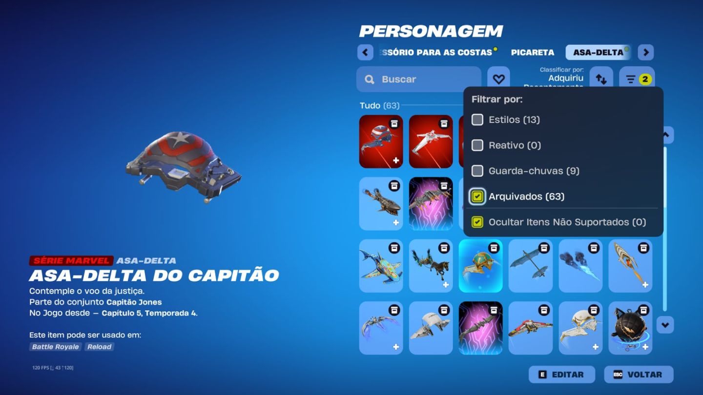 EPIC GAMES | FN +75 SKINS QUEBRA-GELO + RL GC S12/S19 DIECI BLACK TW ZOMBA FA