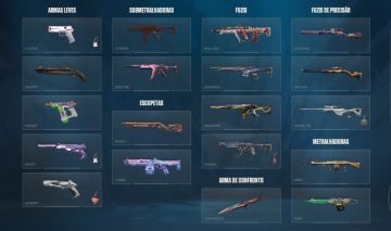 Conta de valorant dono unico mais de 4 mil em skins