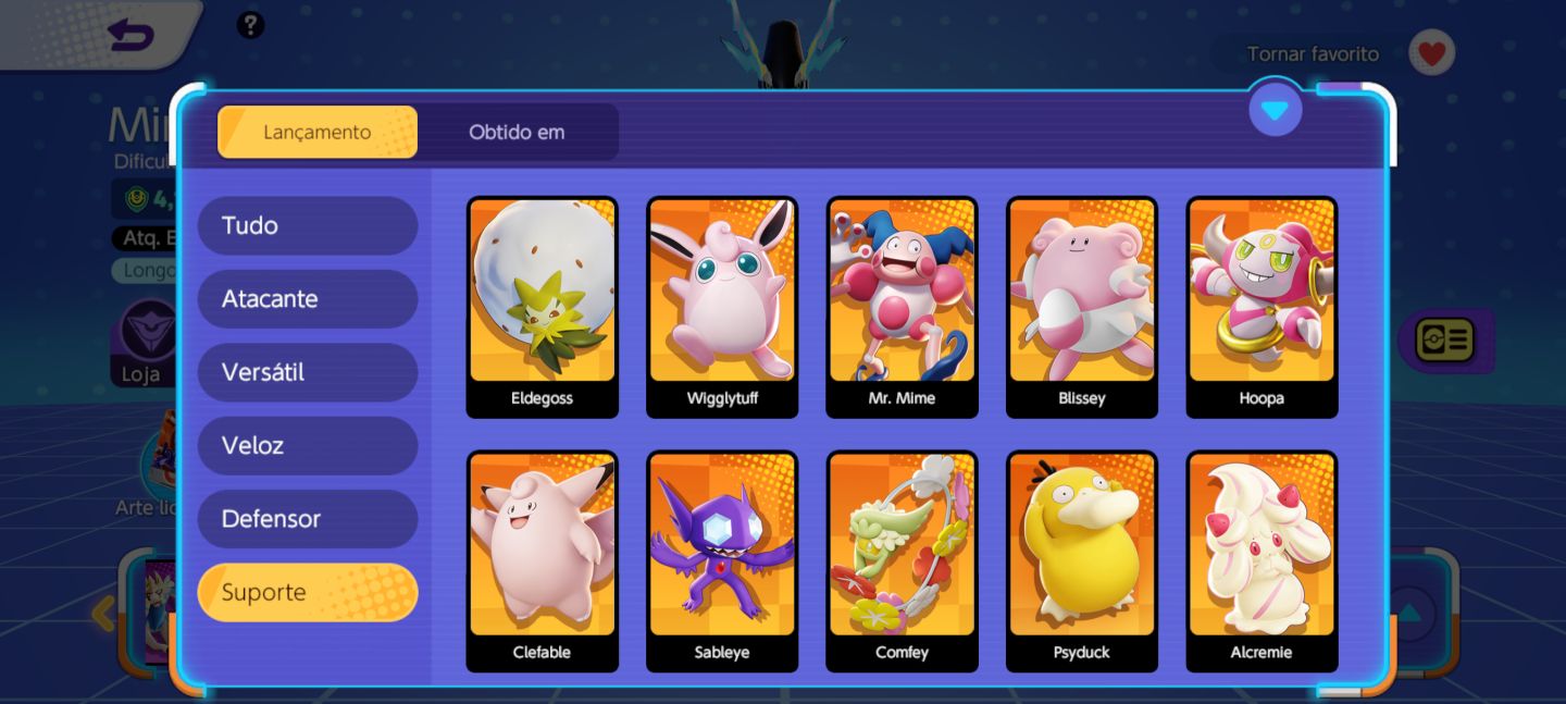 CONTA POKEMON UNITE LVL 61 RARA 2021