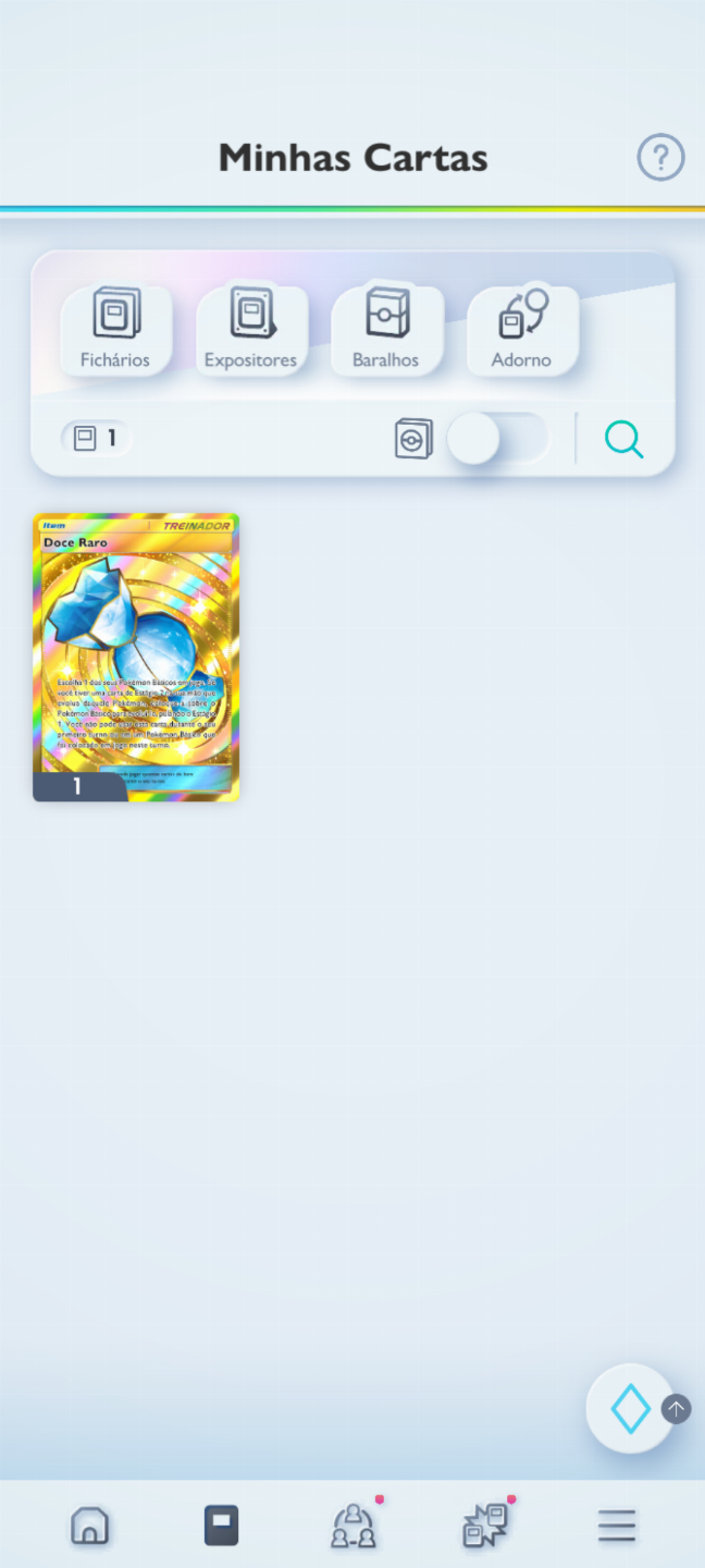 Conta Pokémon TCG - NV 35 com quase 3k cartas, Doce Raro Dourado e muito mais!