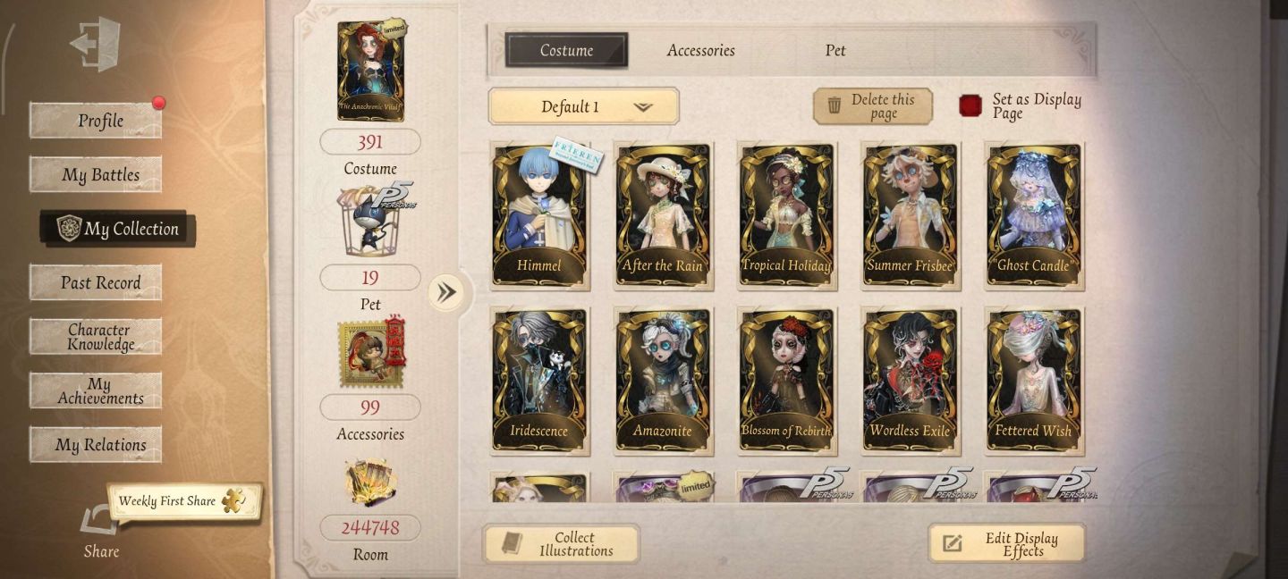 CONTA LINDA DE IDENTITYV A VENDA muitas skins raras