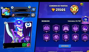 BRAWL STARS 21K 15 BRAWLERS LVL MAXIMO