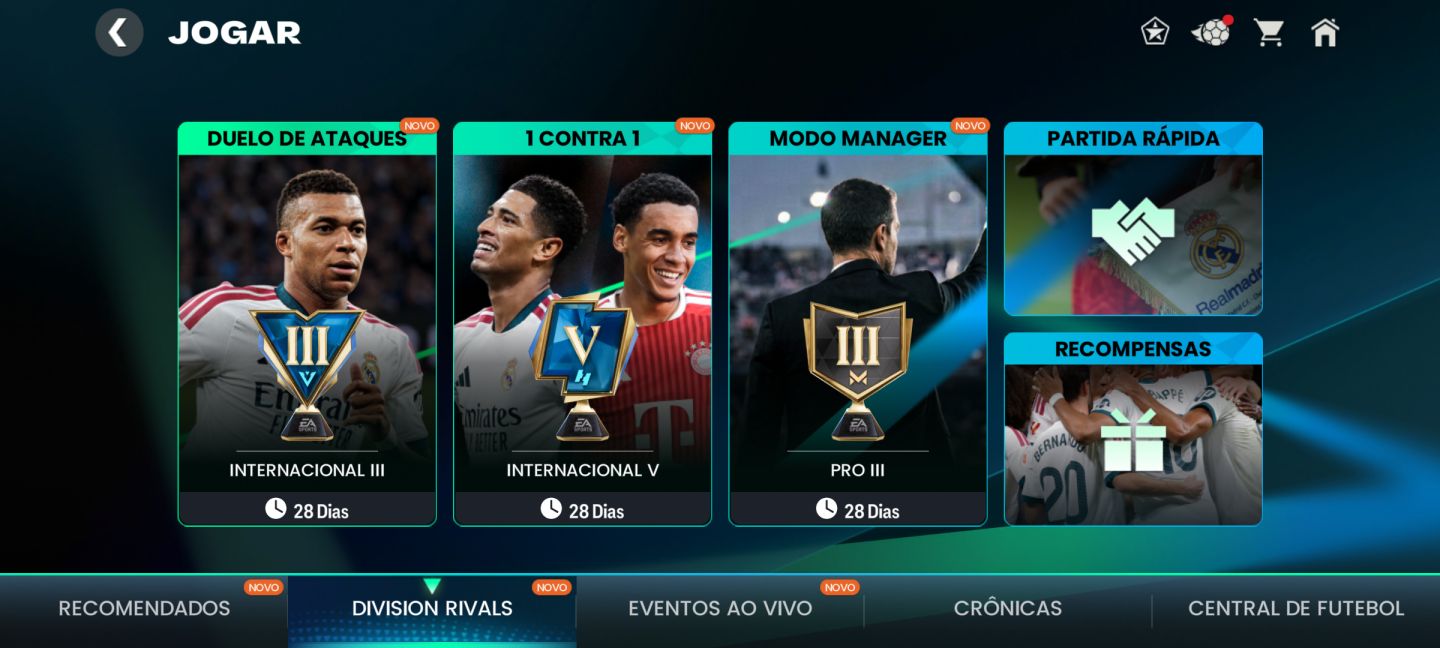 Conta fc27 mobile