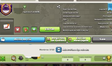 Clã lv20 Full capitólio