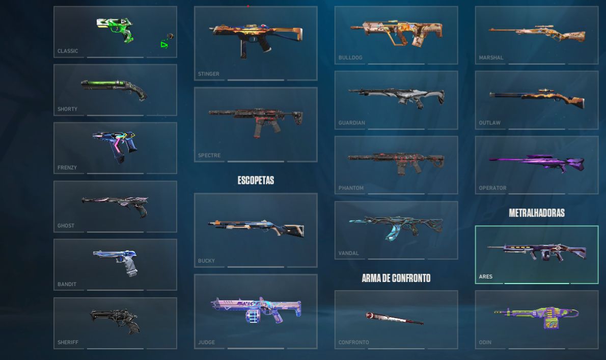 Conta Valorant, bastante skin e elo ascendente, valor renegociavel