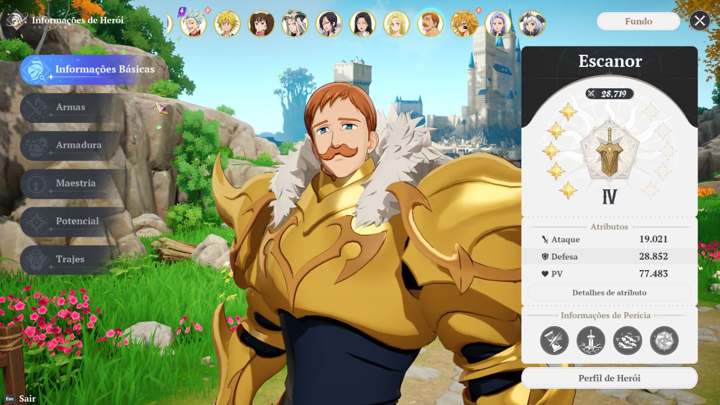7DS ORIGIN CONTA ENDGAME COM LANCELOT