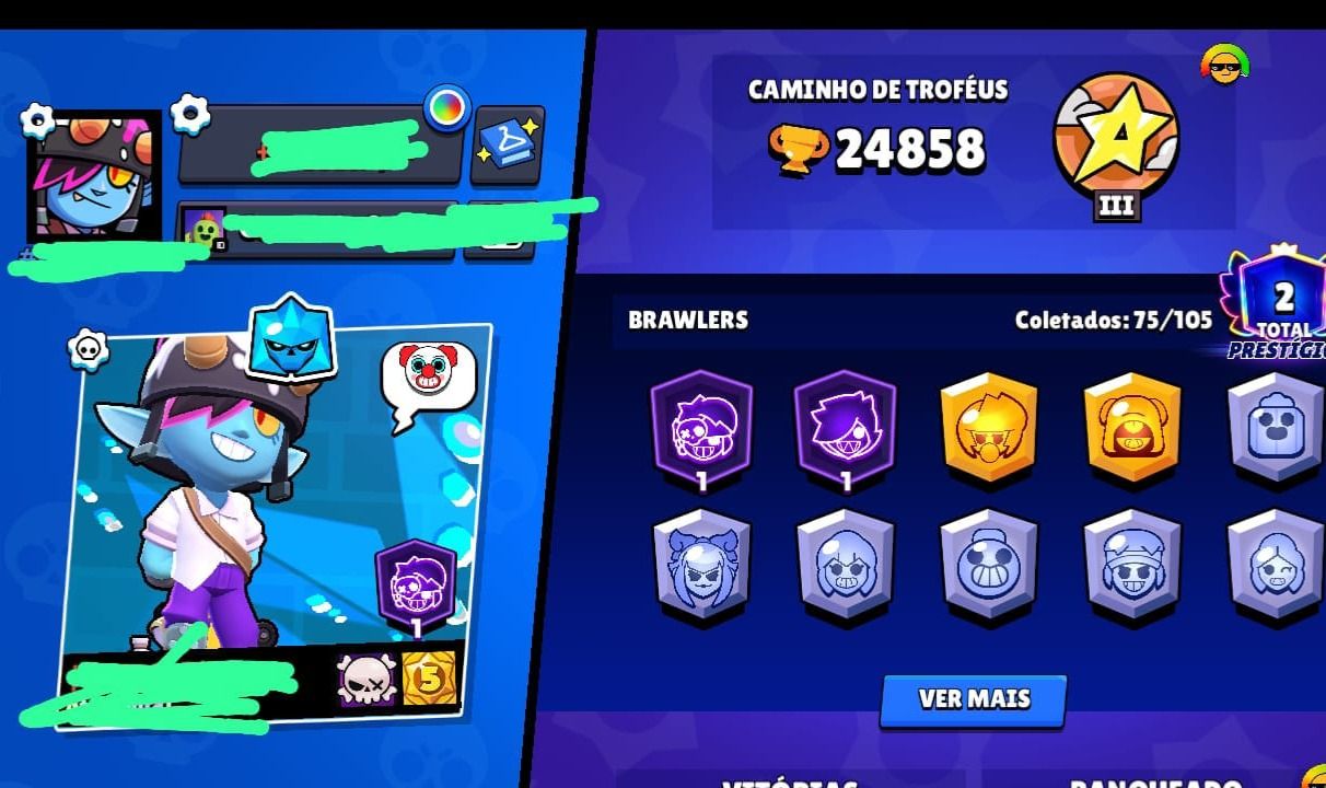 Conta de Brawl star