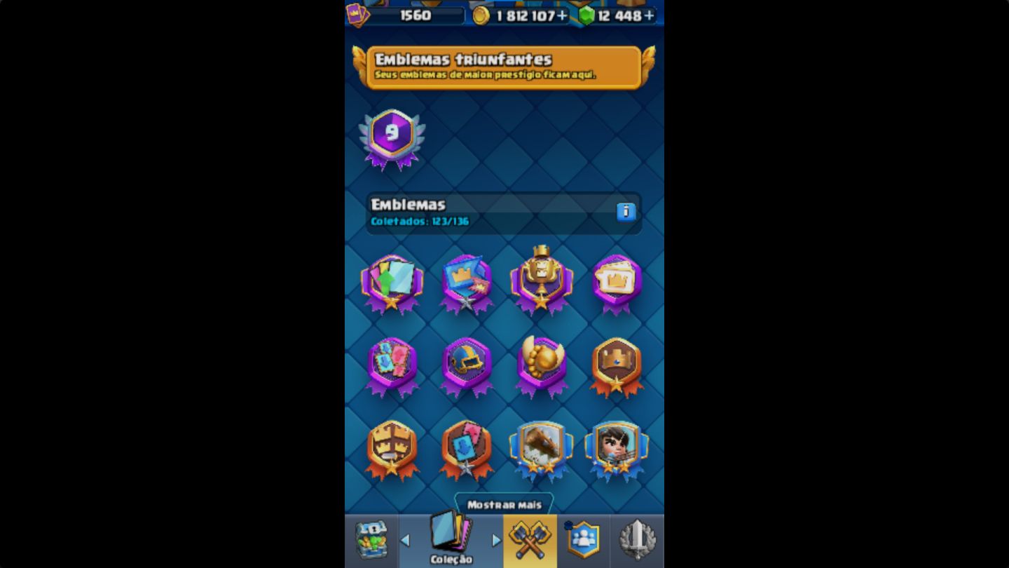 CONTA EVOLUÍDA + 12 MIL GEMAS PRA GASTAR