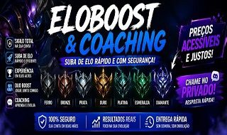 ELOBOOST & COACHING SUBA DE ELO RÁPIDO E COM SEGURANÇA