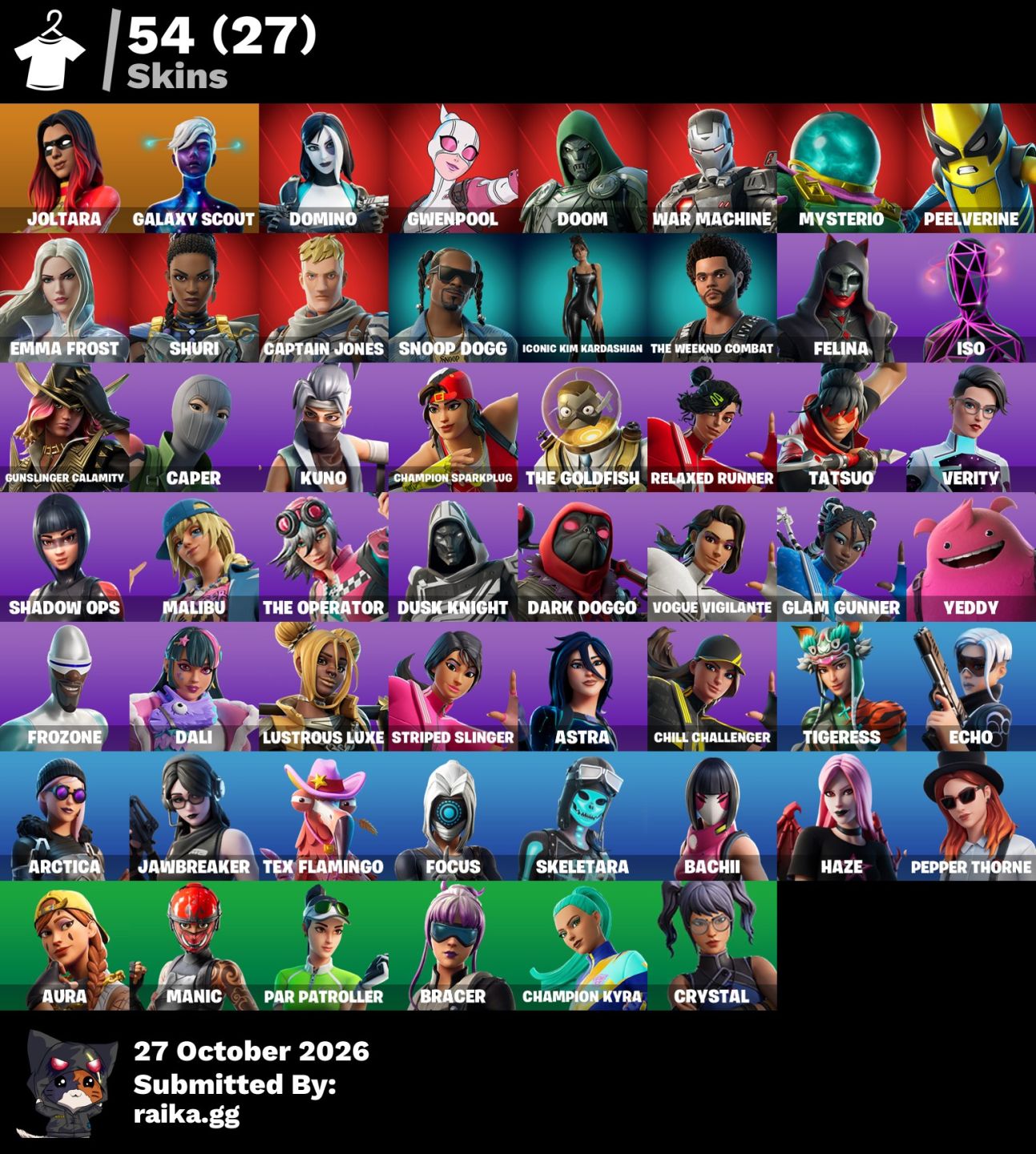Conta fortnite olhas as fotos e descriçõo!