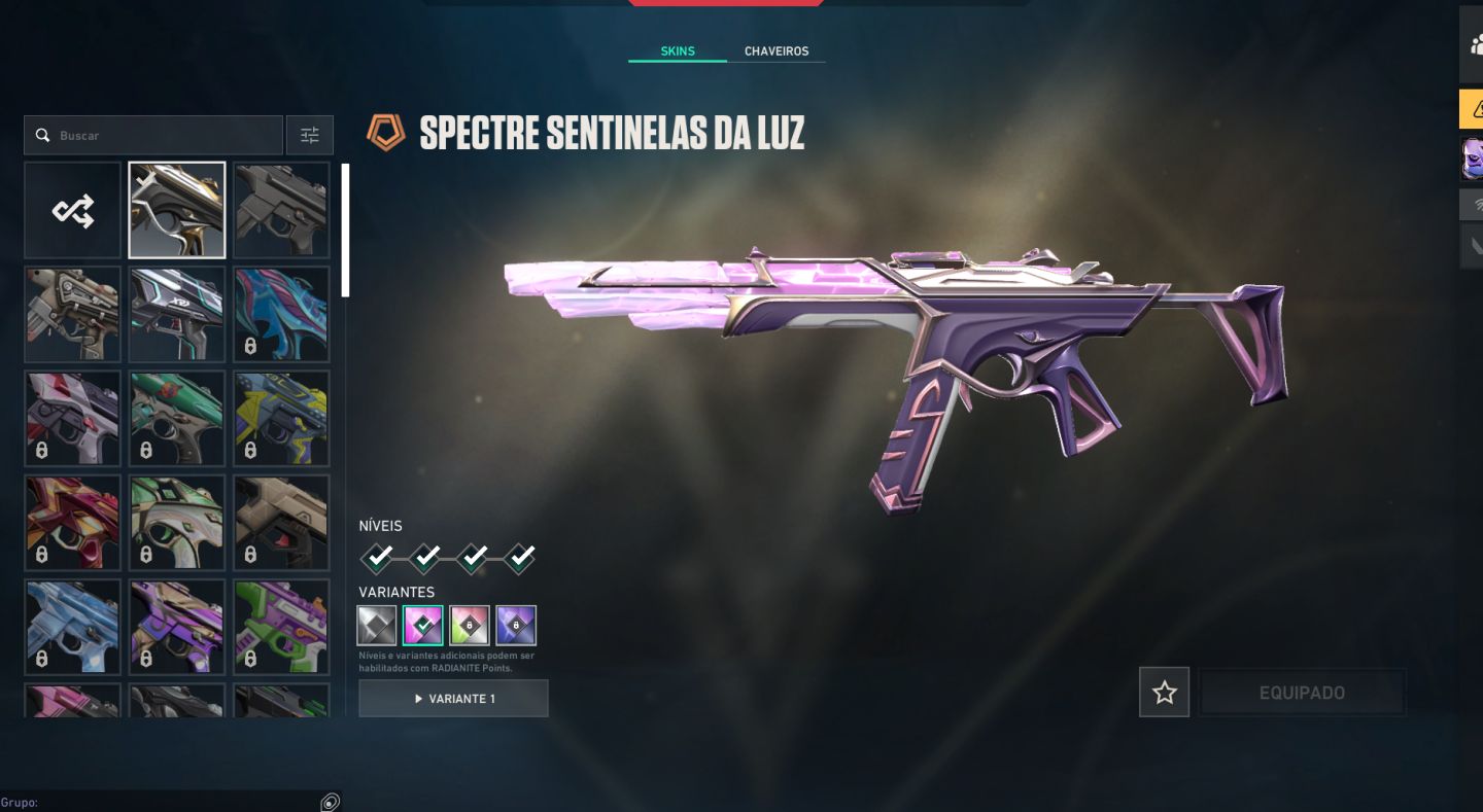 Conta Valorant Pacote Arcane 2.0 Lvl 76