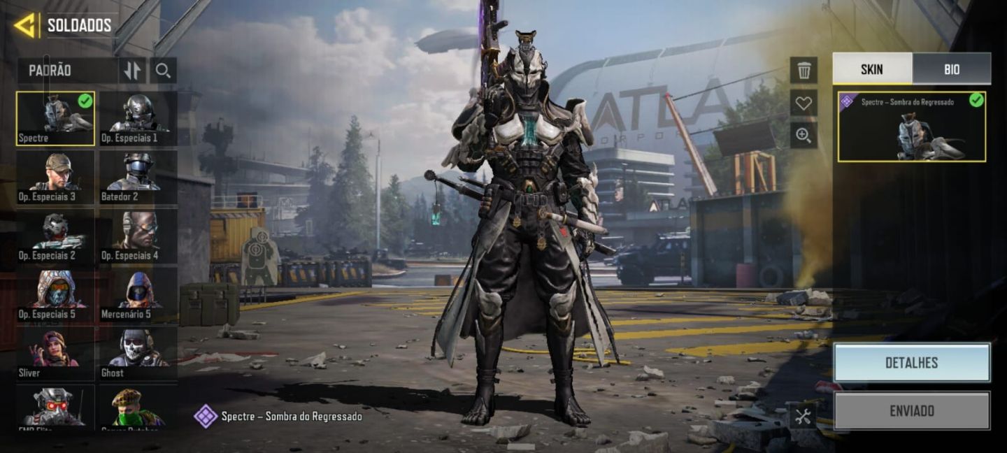 CONTA COMPLETA CALL OF DUTY: MOBILE