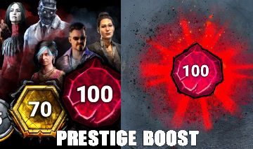 [P100] PRESTÍGIO EM QUALQUER PERSONAGEM (Dead by Daylight) [ANÚNCIO VERDADEIRO]