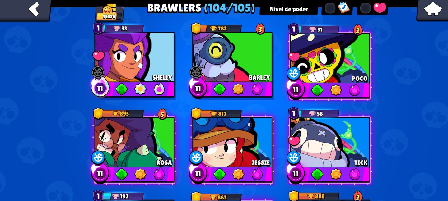 CONTA BRAWL STARS (LEIA A DESCRIÇÃO)