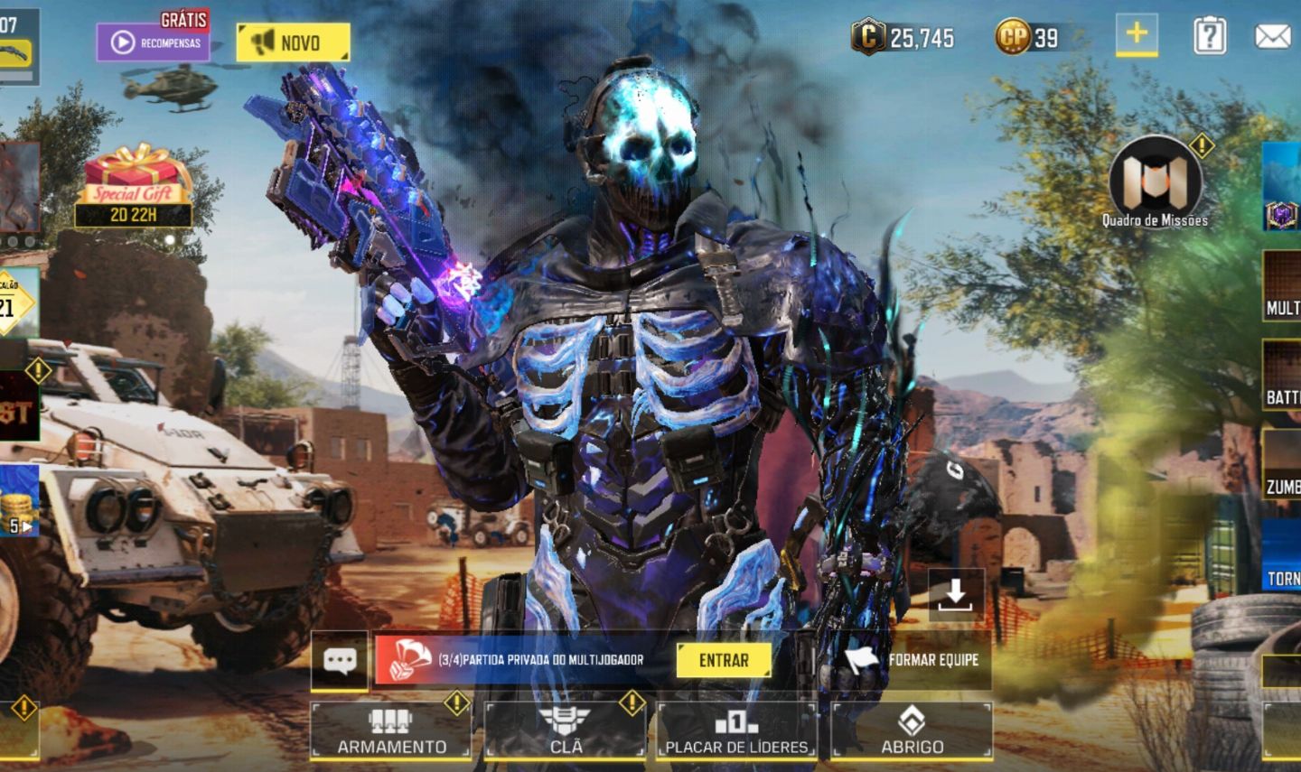 Conta Call of Duty Mobile Topp