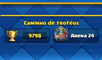 Conta Clash Royale/ Nvl 14/ +9k troféus e mais de 2K de Diamante