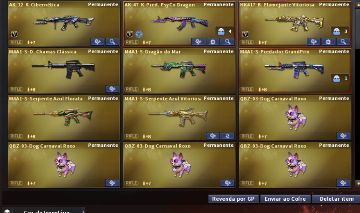 Conta Crossfire Al com Vips e m.ns