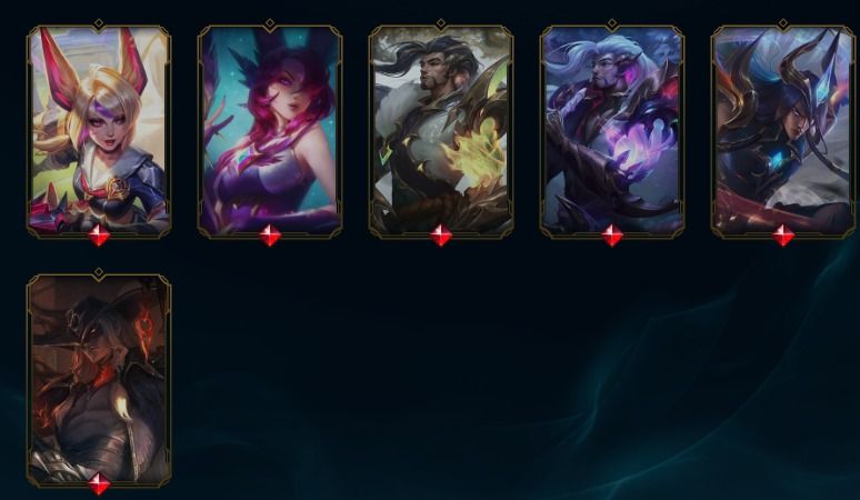 CONTA LOL | 301 SKINS, 1 TRANSCENDENTE + 2 EXALTADAS,22 MÍTICAS,LVL 380,CRIADOR