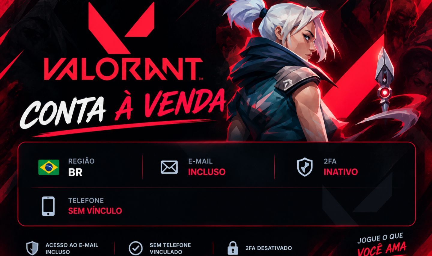 A MINHA CONTA DE VALORANT - SKINS BOAS