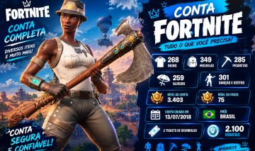 CONTA DE FORTNITE COM MACHADO DO KRATOS ! MAIS INFO DESCRIÇÃO
