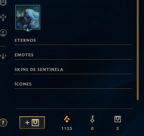 CONTA 19 | SKIN FRAGMENTO DA KATARINA PROJETO | FULL ACESSO