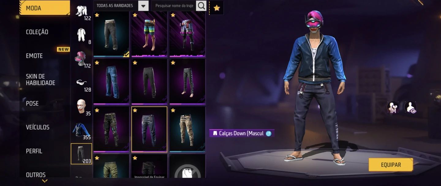 Conta Antiga Boa e Barata com Bastante Skins Feminina,ump e Xm8 Att + 355 Peitas
