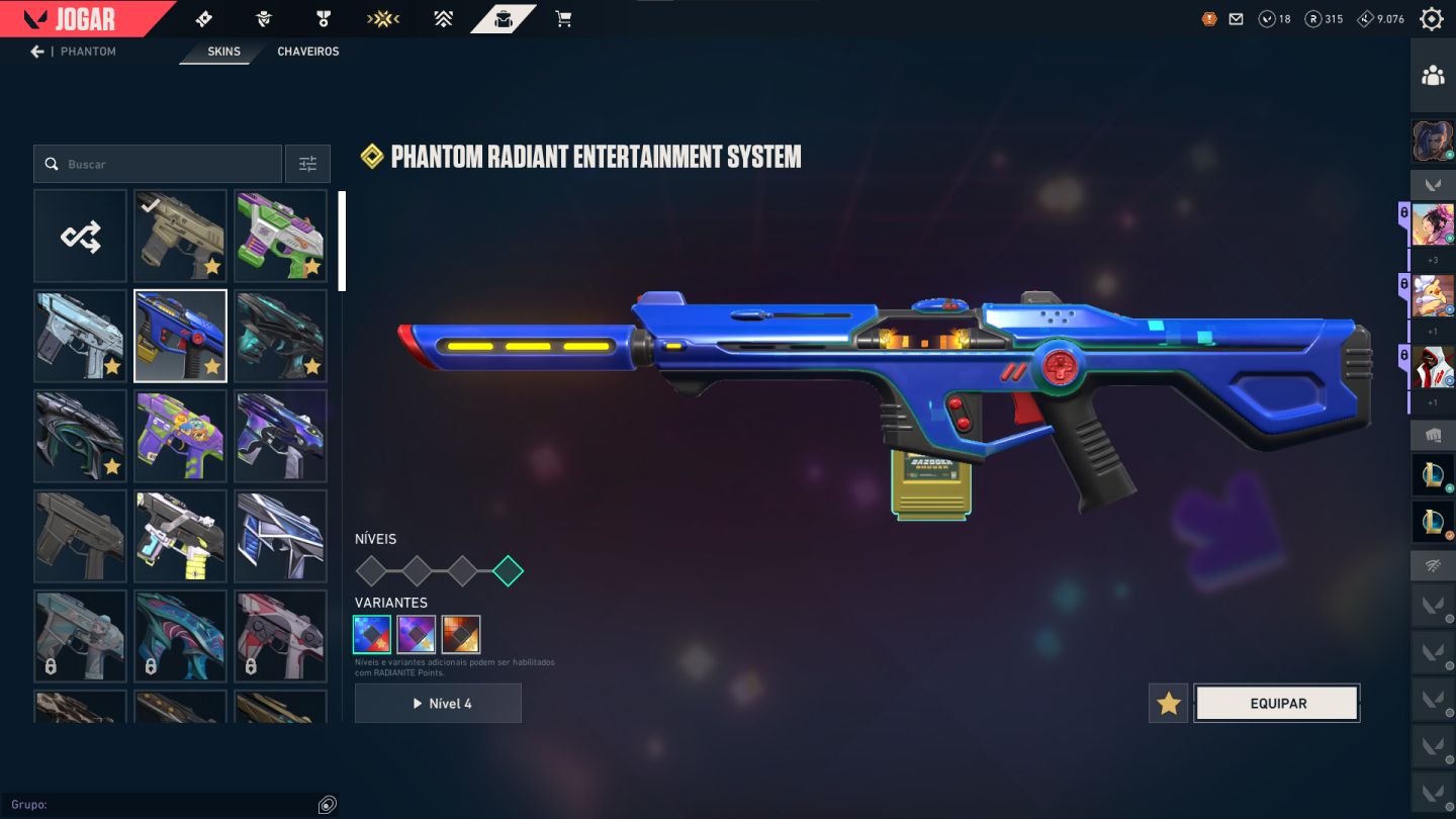 CONTA COMPLETA COM KARAMBIT SAQUEADORA E MUITAS SKINS / PRECO NEGOCIAVEL