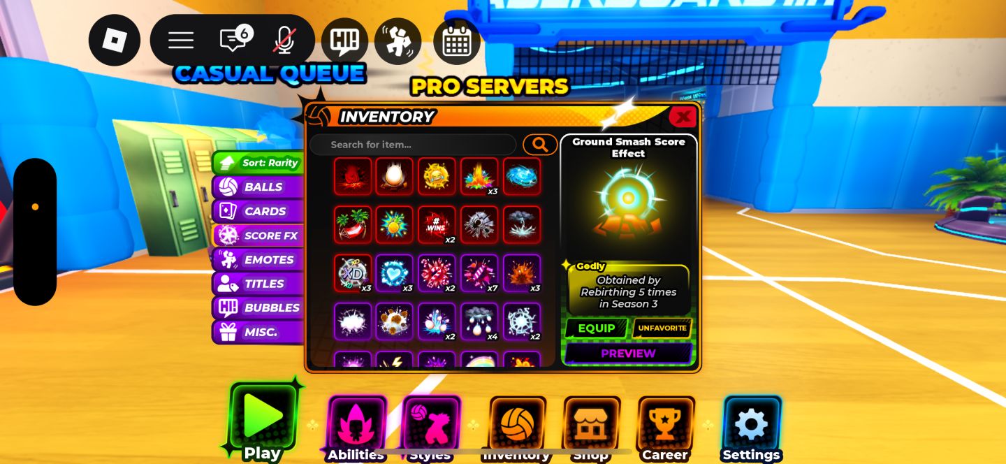 CONTA VOLLEYBALL 4.0 / VOLLEYBALL UNBOUND NIVEL 402 + LEGEND + ITENS GODLY