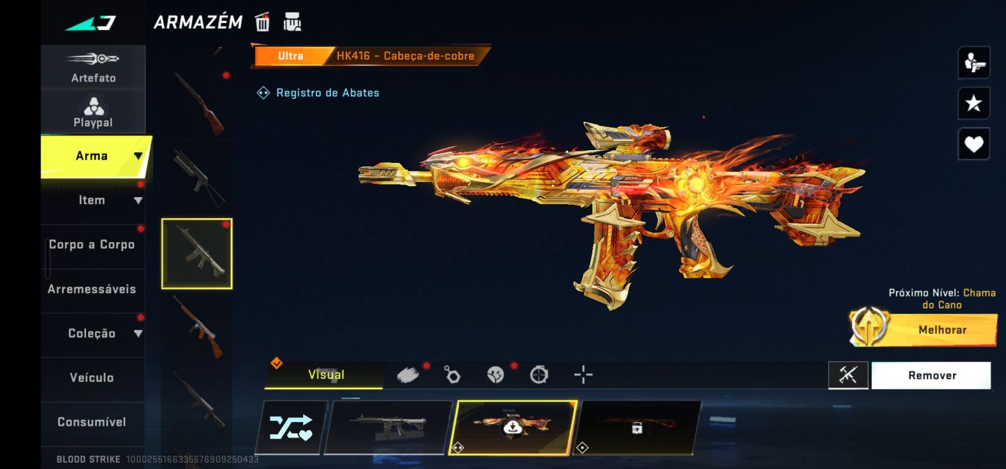Conta Com Skin RARA P90