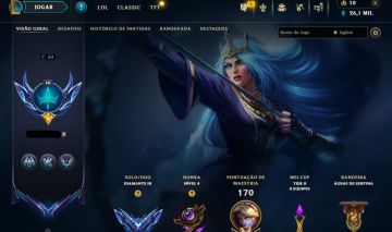 CONTA 2013 DIAMANTE 3 - 54 SKIN - 90+ CHAMP + MMR BOM! - 100% SEGURA!