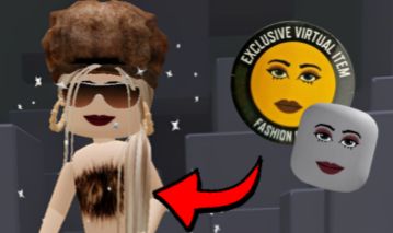 CONTA EXCLUSIVA ROBLOX: FASHION FACE + VIP NO DRESS TO IMPRESS!