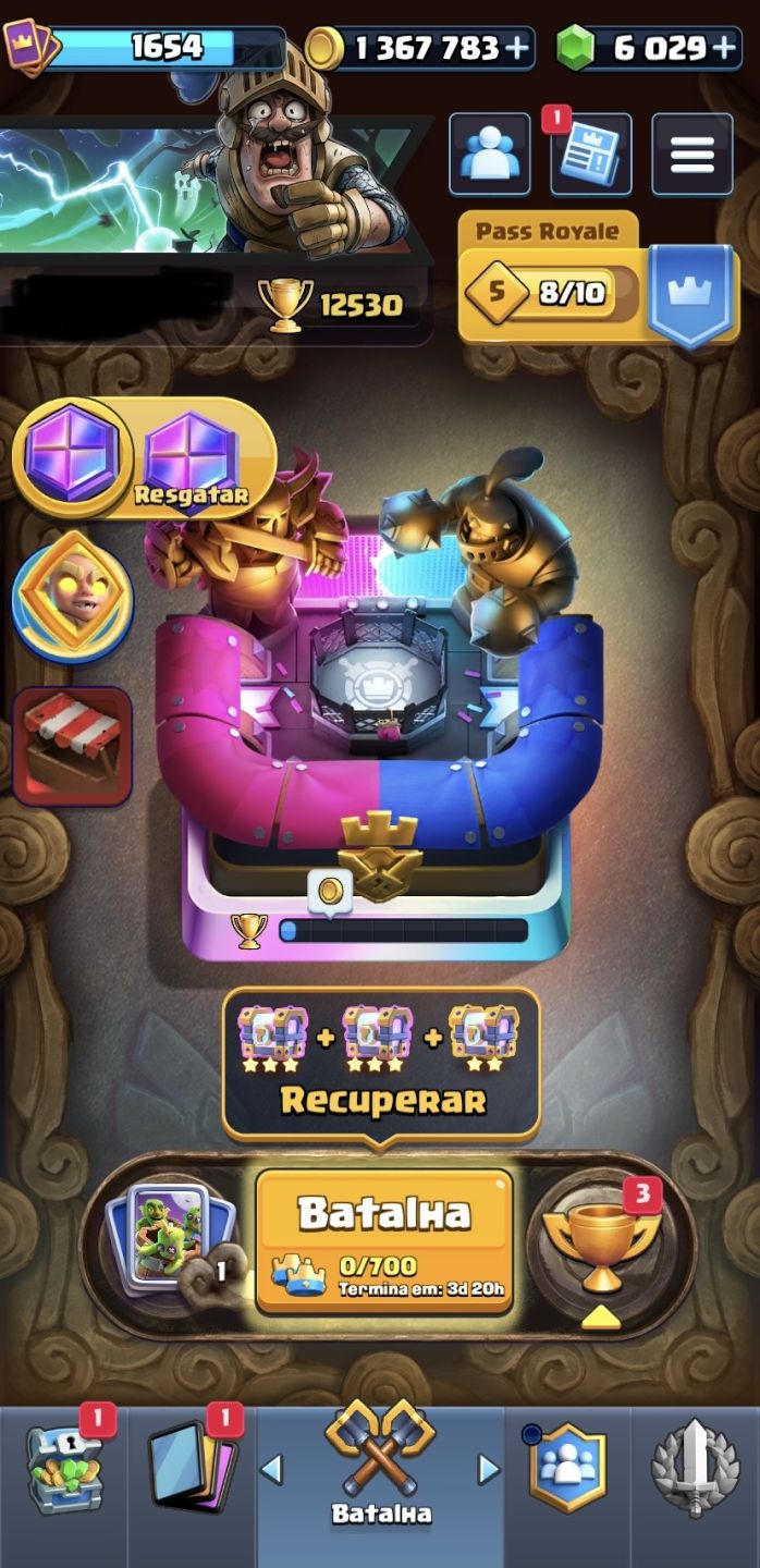 [ OFERTA ] Conta de Clash Royale e Brawl Stars gemadas