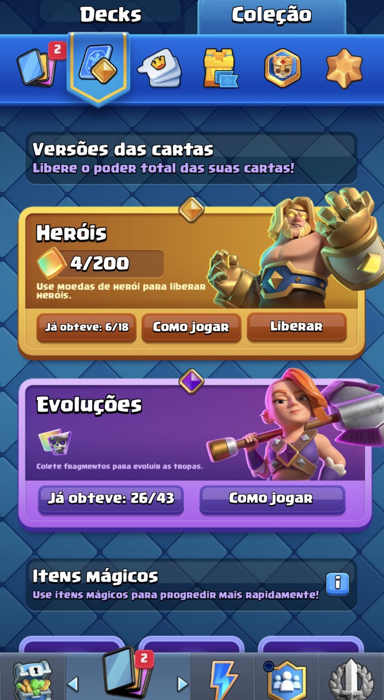 CONTA CLASH ROYALE 12.5k TROFÉUS - ENDGAME COMPLETA