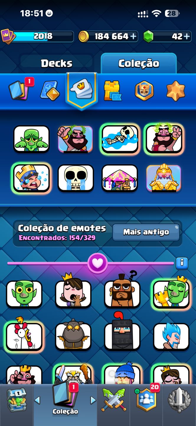 CONTA CLASH ROYAL FULLL TOPADA !