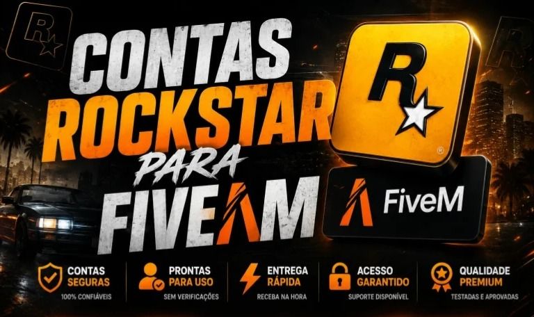 Conta Rockstar para FiveM | Licenciada [Entrega Rapida]