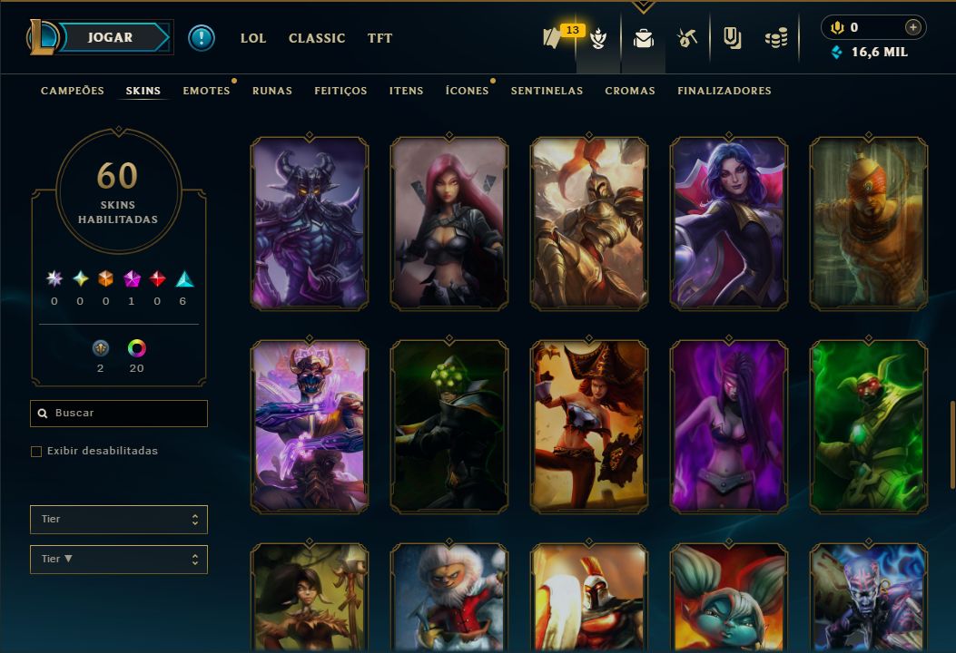SKIN SINGED SURFISTA + [ DIAMANTE COM 55% DE WIN RATE ] + [ TROCA NICK ]