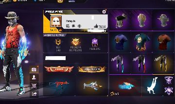 CONTA ANTIGA FREE FIRE
