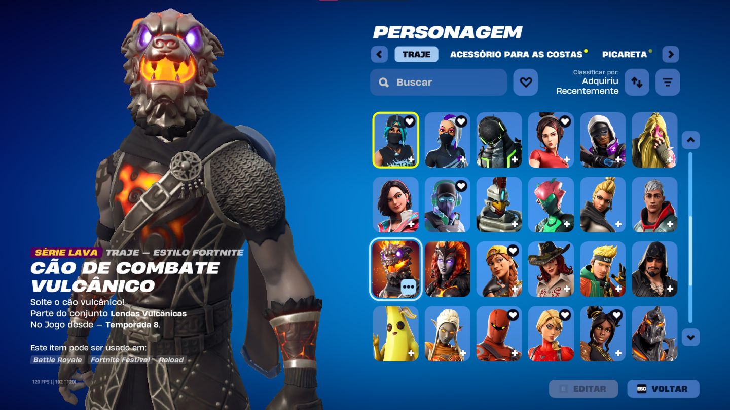 Conta Fortnite Tryhard