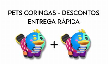 Pets Coringas para PK XD | Entrega Rápida e Segura!