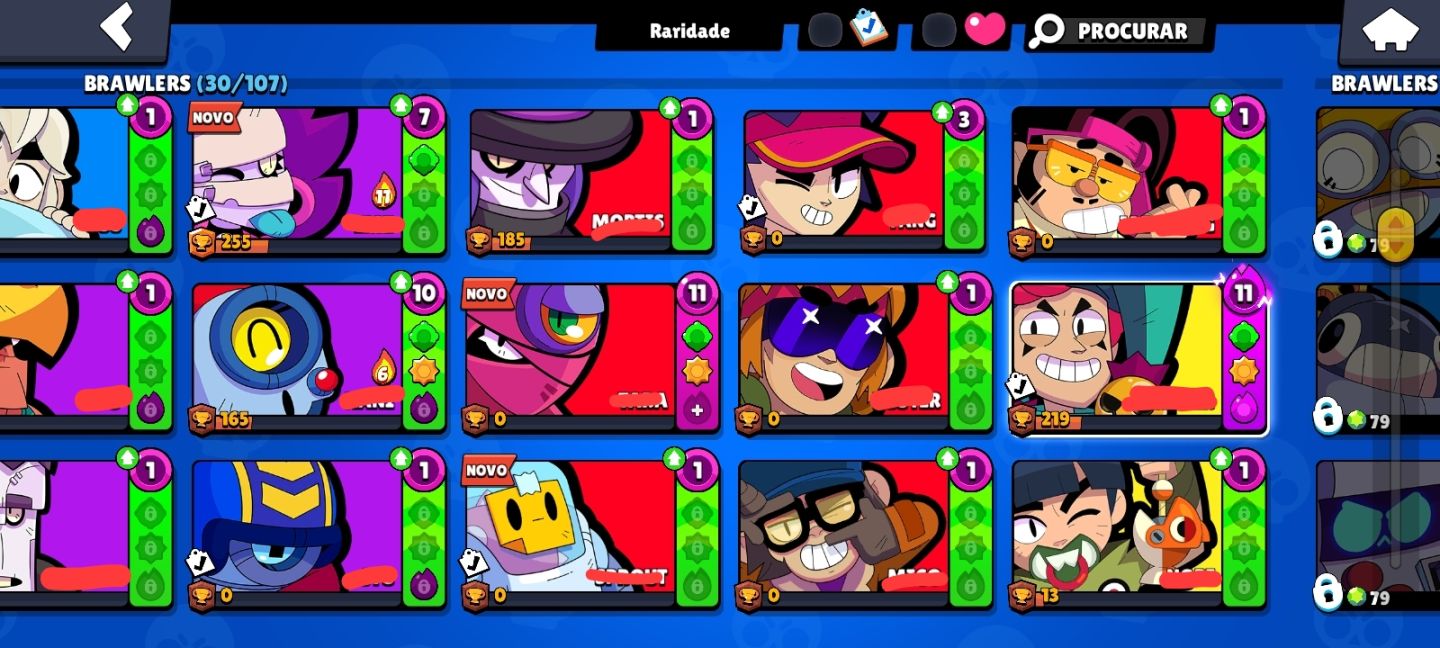 Conta de Brawl Stars pra quem quer começar bem no game,2 lendários