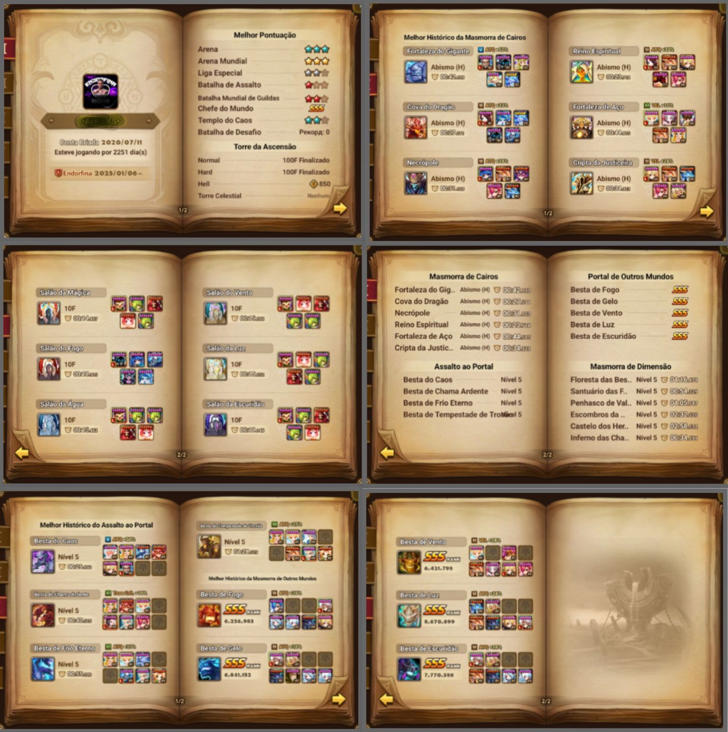 Conta Summoners War Sky Arena