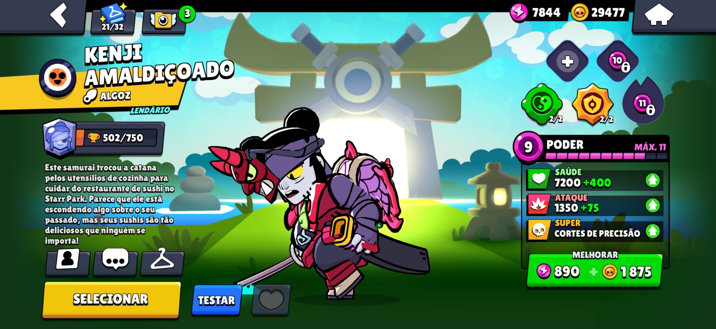 Conta Brawl Stars a venda 24k de troféus