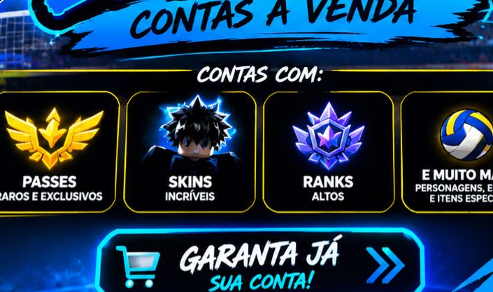 CONTA DE HAIKYUU LEGENDS/BBZ/BLR