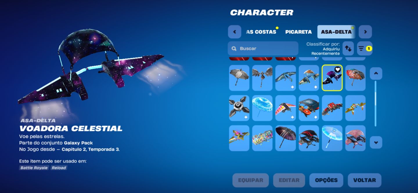 Conta fortnite com 118 skin e tendo skins raras desde a primeira temporada