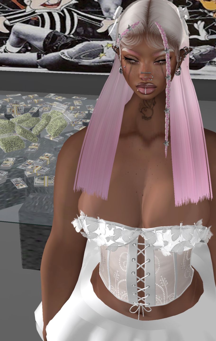 Vendendo minha conta feminina rica do IMVU