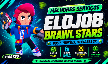 UPO SUA CONTA | MESTRE, RANK MÁX PRESTIGIO | ELOJOB BRAWL STARS | SERVIÇO RÁPIDO