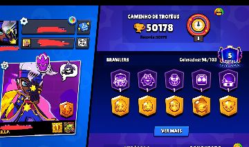 Conta Brawl Stars com Skins Raras e exclusivas (2019)